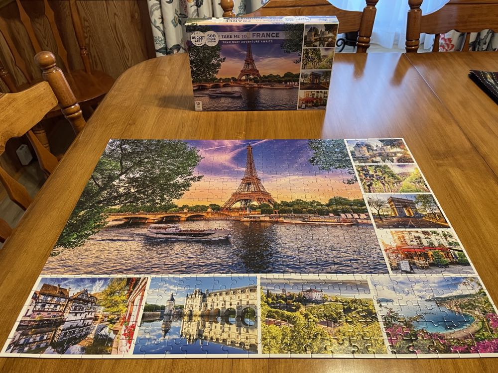 Bucket List: 500 Piece Puzzle:take Me To.......france - Hinkler puzzle collectible [Barcode 9354537004330] - Main Image 2