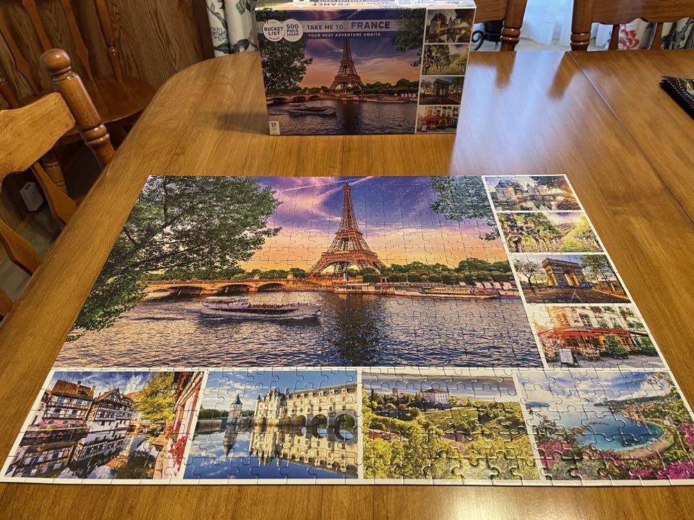 Bucket List: 500 Piece Puzzle:take Me To.......france - Hinkler puzzle collectible [Barcode 9354537004330] - Main Image 3