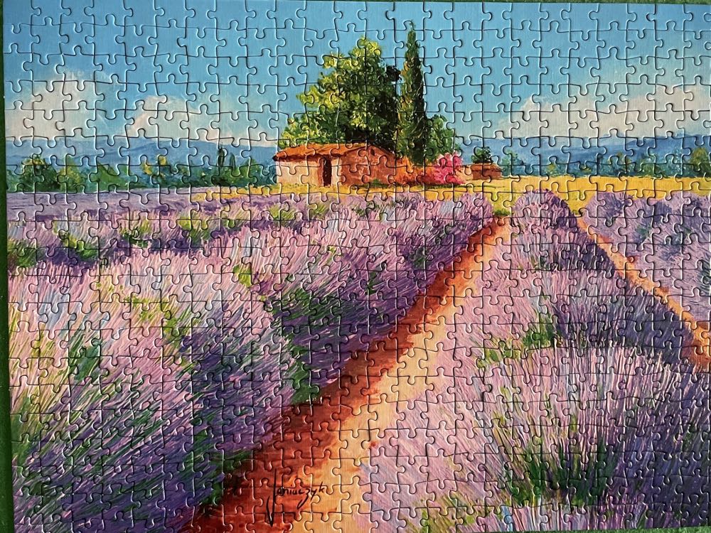 Lavender Scent - Clementoni puzzle collectible [Barcode 8005125350735] - Main Image 2
