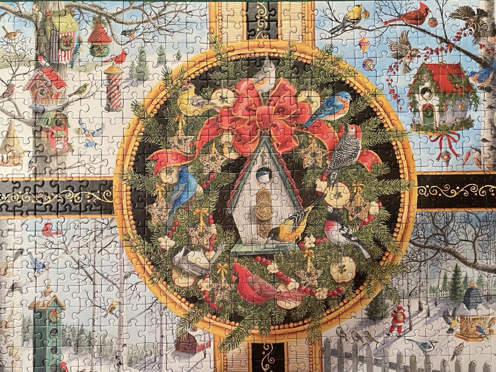 Christmas Songbirds - From Cheryl - Ravensburger puzzle collectible [Barcode 4005556168354] - Main Image 2