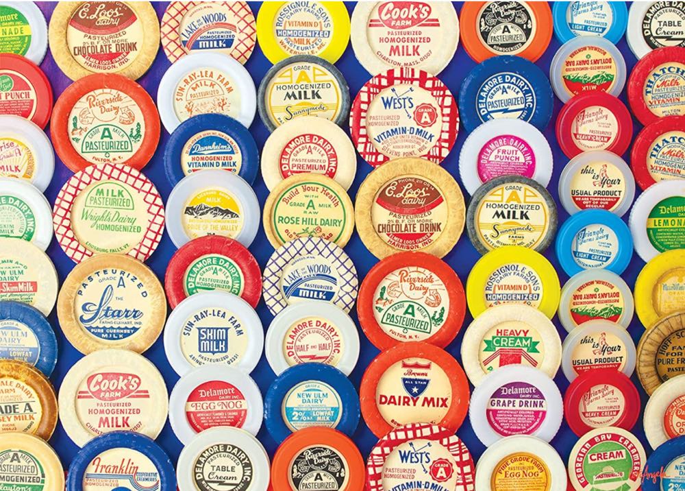 Marvelous Milk Caps - Colorcraft puzzle collectible [Barcode 850019417890] - Main Image 2