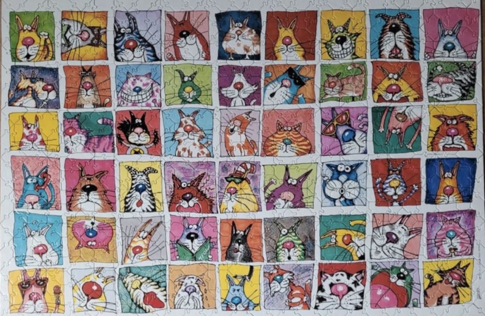 Tesselz Cats (Agnes €15,22) - IProject puzzle collectible [Barcode 761750021201] - Main Image 3