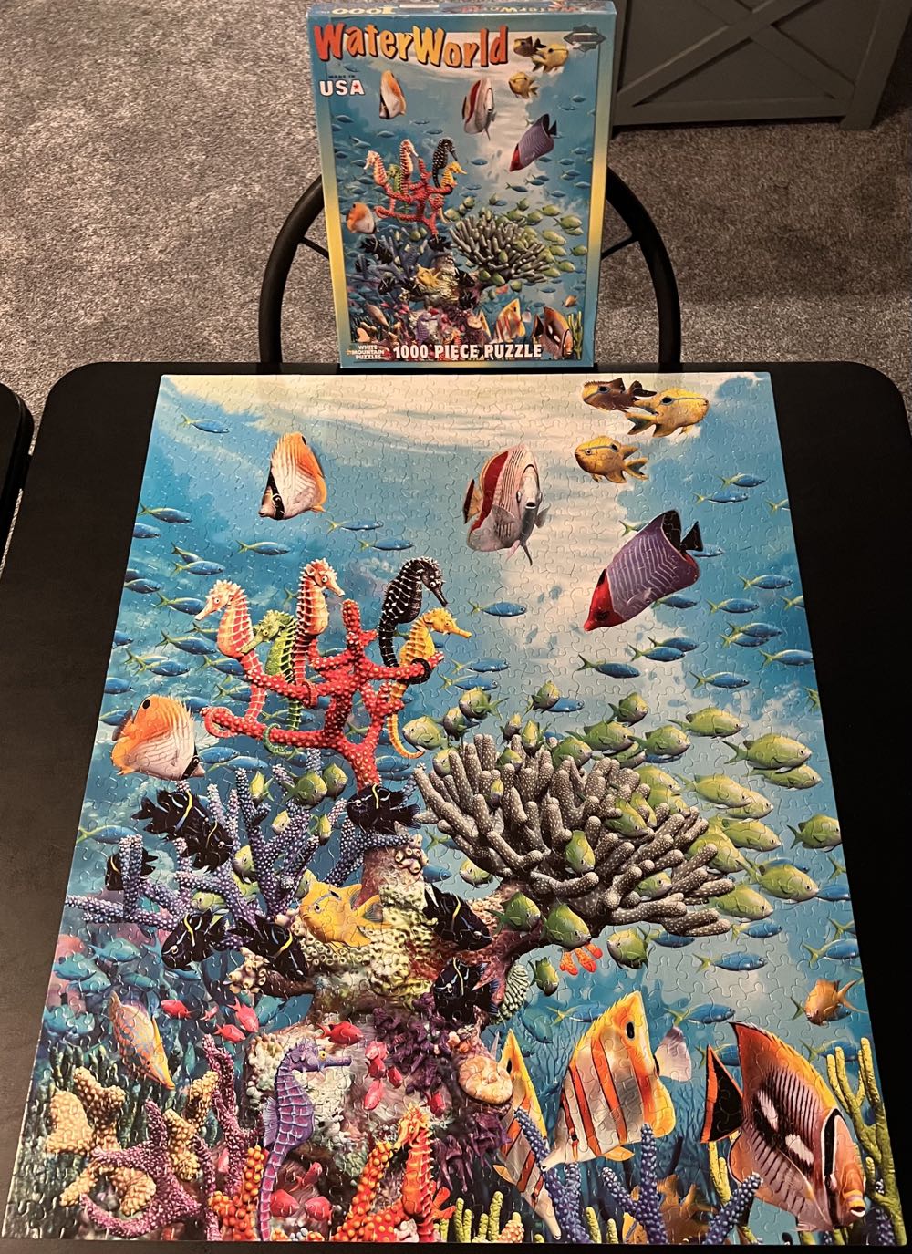 WaterWorld - White Mountain Puzzles puzzle collectible [Barcode 724819251001] - Main Image 3