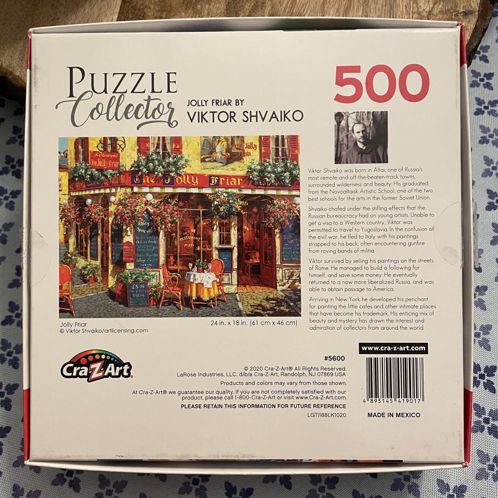 Jolly Friar - Roseart puzzle collectible [Barcode 4895145419017] - Main Image 3