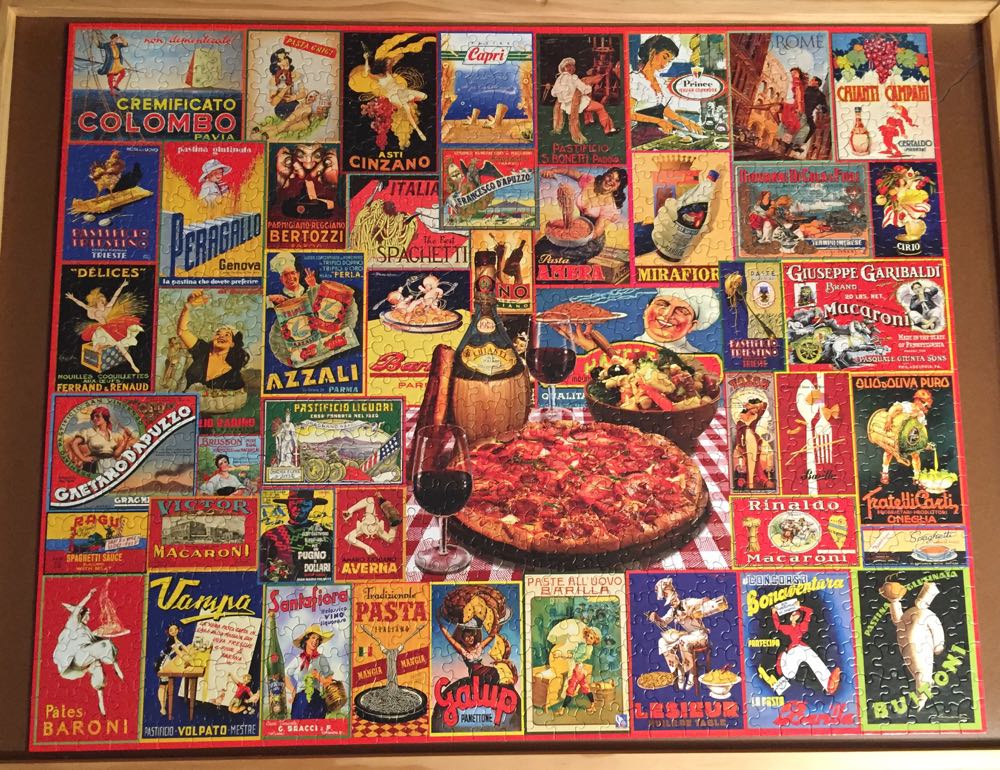 ZZ - That’s Amore! (SOLD) - White Mountain Puzzles puzzle collectible [Barcode 724819260416] - Main Image 2