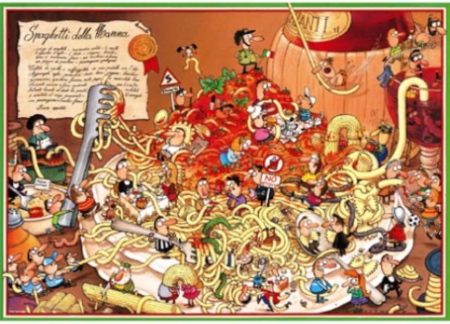 Spaghetti - Heye Puzzle puzzle collectible [Barcode 4001689292218] - Main Image 2