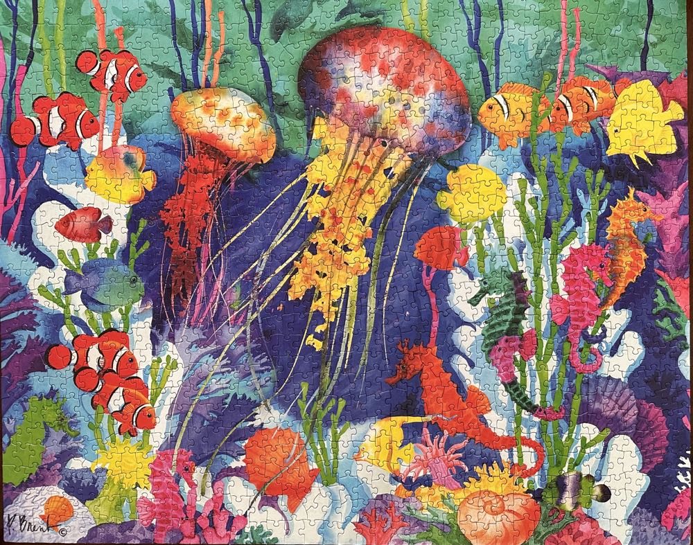 Beach Party Horses By The Ocean - Heritage Puzzles puzzle collectible [Barcode 654497406076] - Main Image 3