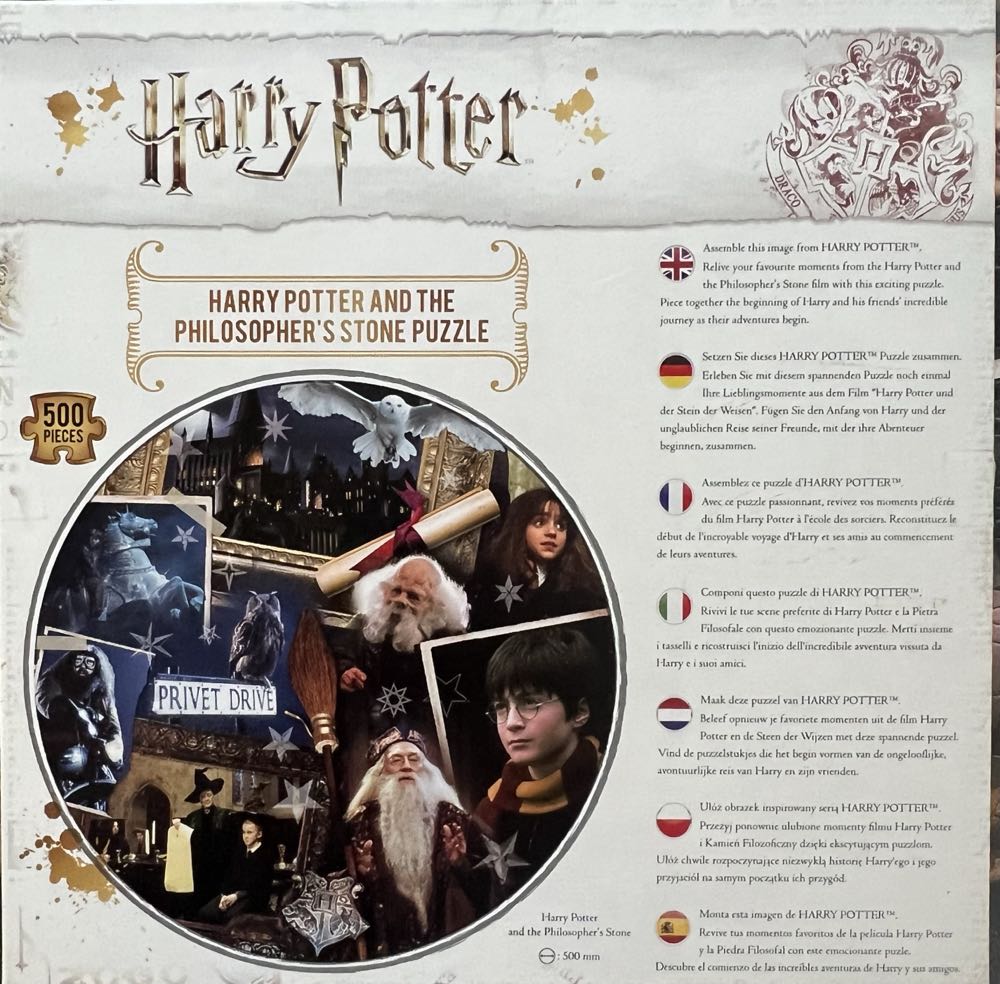 Harry Potter Puzzles Philosopher’s Stone - Top Trumps puzzle collectible [Barcode 5036905039598] - Main Image 3