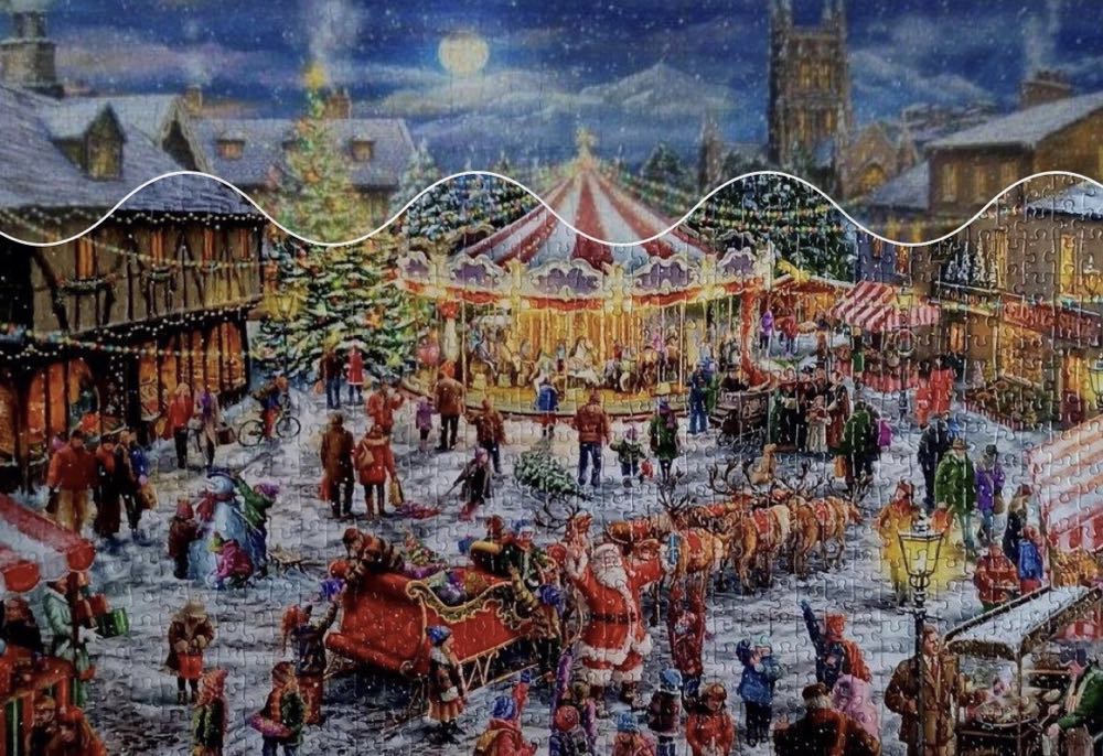 The Christmas Carousel - Falcon de luxe puzzle collectible [Barcode 8710126113080] - Main Image 2