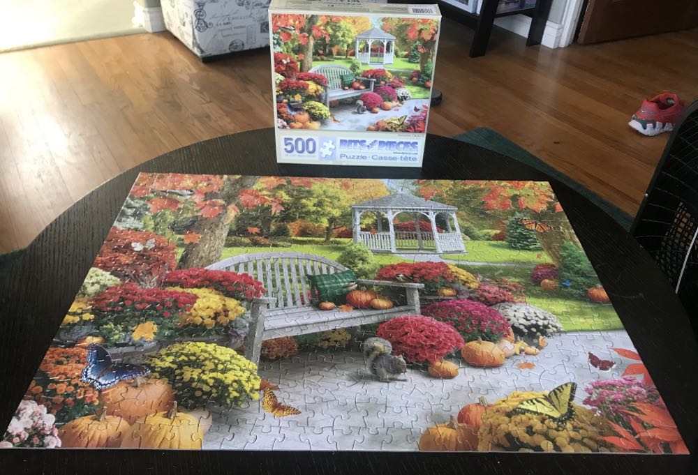 Autumn Oasis II. SOLD  - Bits And Pieces puzzle collectible [Barcode 192949015501] - Main Image 2