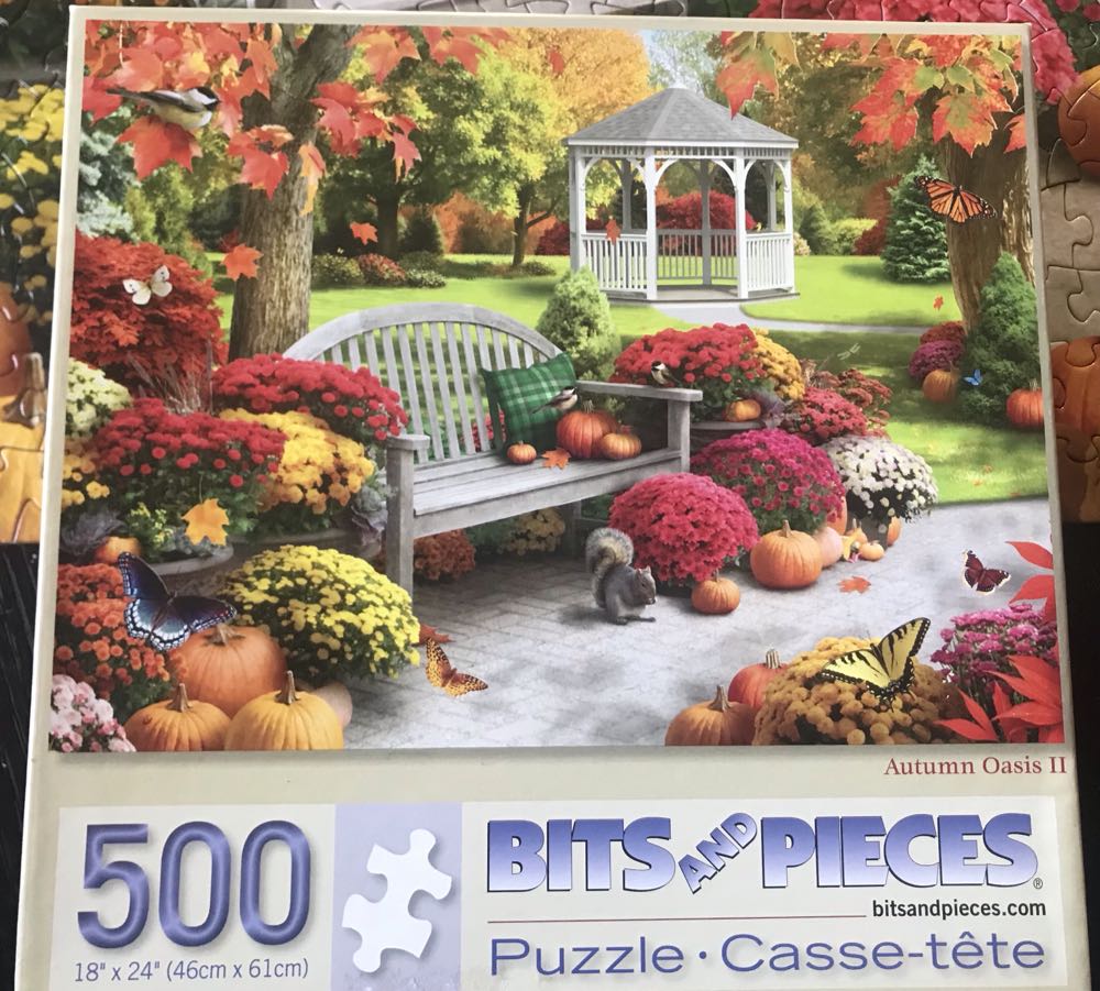 Autumn Oasis II. SOLD  - Bits And Pieces puzzle collectible [Barcode 192949015501] - Main Image 3