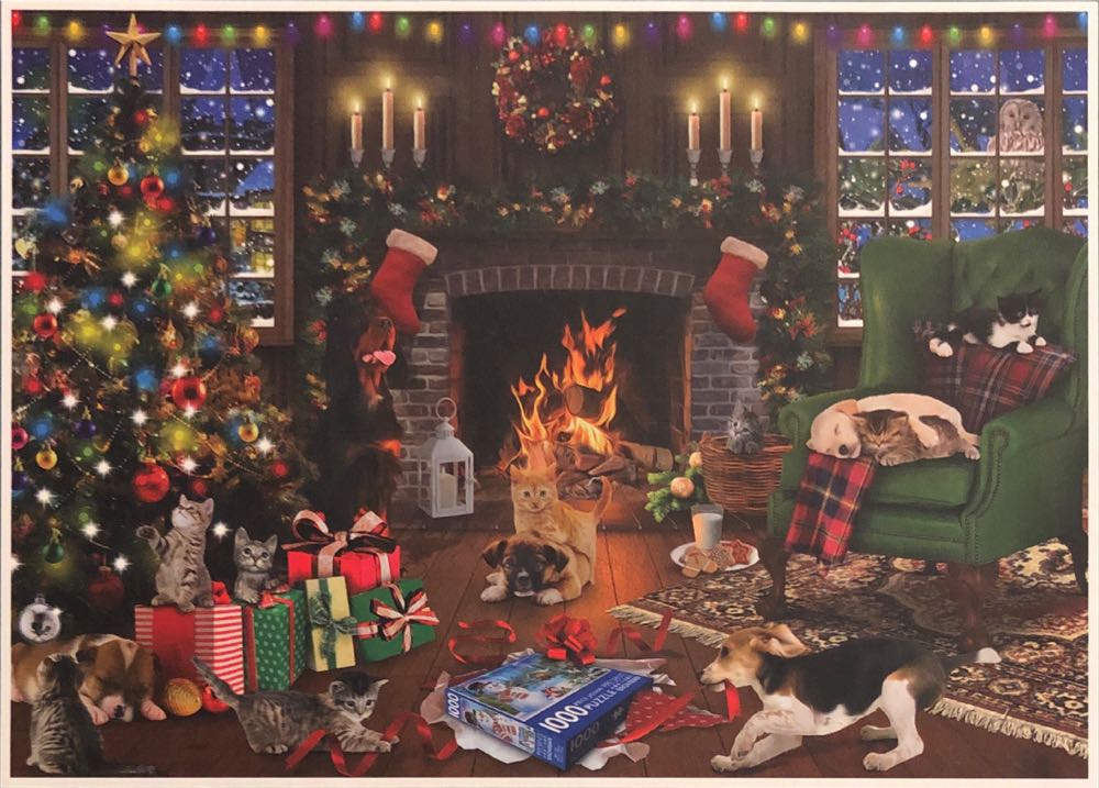 Paws Christmas Party 💎 - Page Publications puzzle collectible [Barcode 9781648331848] - Main Image 2