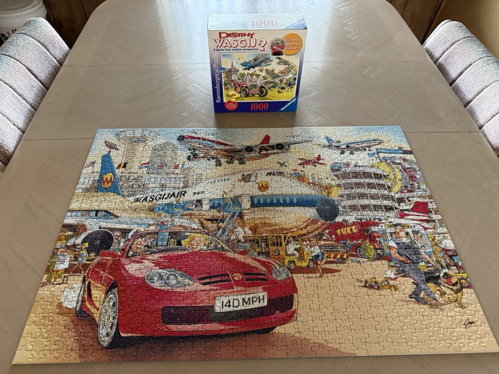 Wasgij? Time Travel - Ravensburger puzzle collectible [Barcode 666273159755] - Main Image 4