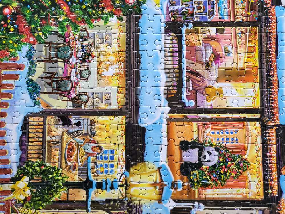 Christmas House - King puzzle collectible [Barcode 8710125558738] - Main Image 3