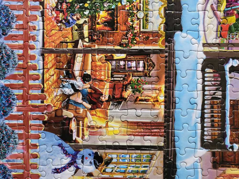 Christmas House - King puzzle collectible [Barcode 8710125558738] - Main Image 4