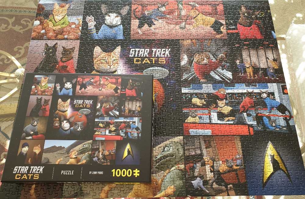 Star Trek Cats - Chronicle Books puzzle collectible [Barcode 9781797212227] - Main Image 4