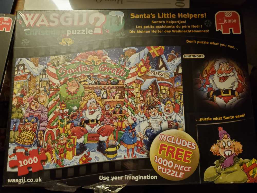 Christmas 14 Santa’s Little Helpers! - Jumbo puzzle collectible [Barcode 8710126191620] - Main Image 1