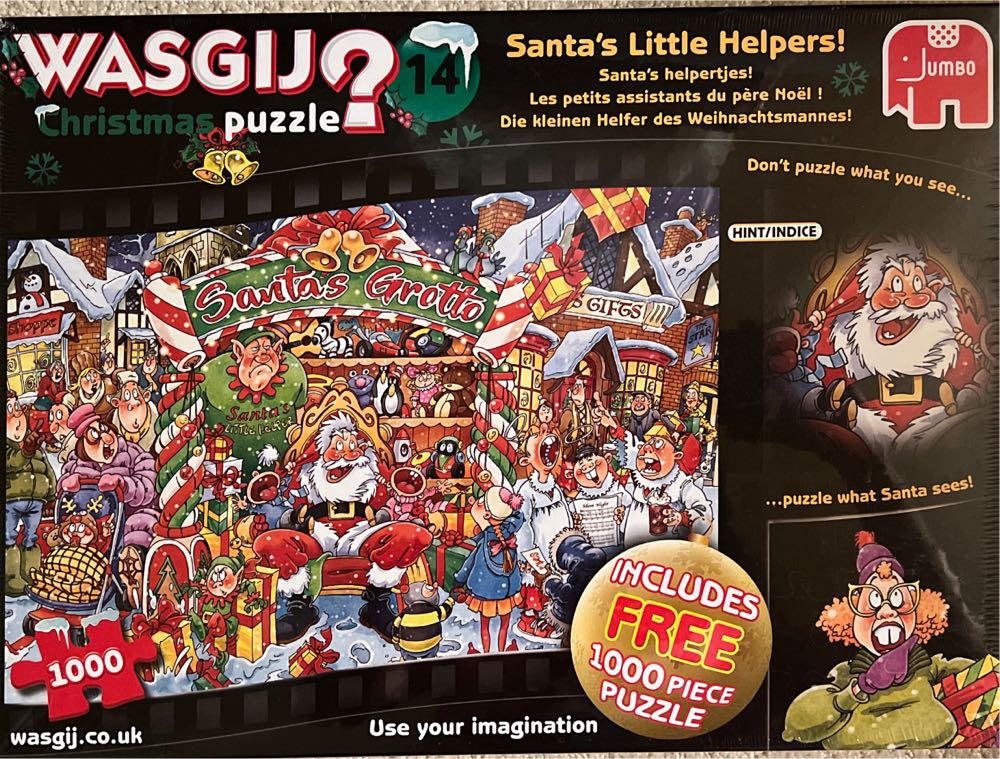Christmas 14 Santa’s Little Helpers! - Jumbo puzzle collectible [Barcode 8710126191620] - Main Image 2