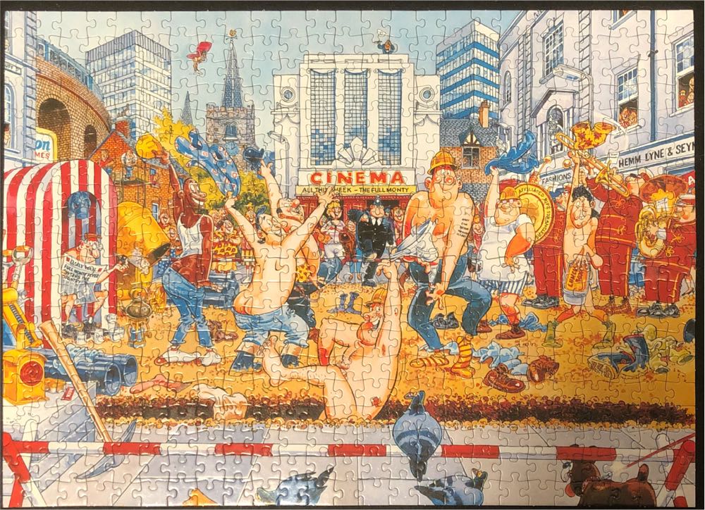 Wasgij? Original 3 Full Monty - Jumbo puzzle collectible [Barcode 8710126171257] - Main Image 2