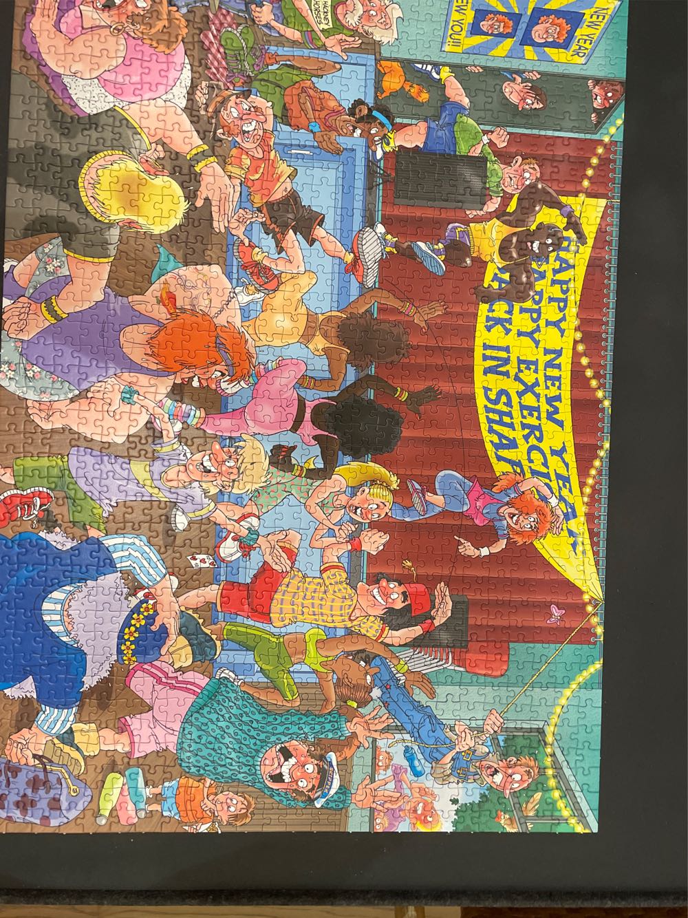 Original 36: New Year Resolutions! - Wasgij puzzle collectible [Barcode 8710126250006] - Main Image 2