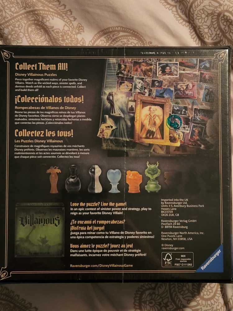 Disney Villainous: Cruella De Vil - Ravensburger puzzle collectible [Barcode 4005556802357] - Main Image 4