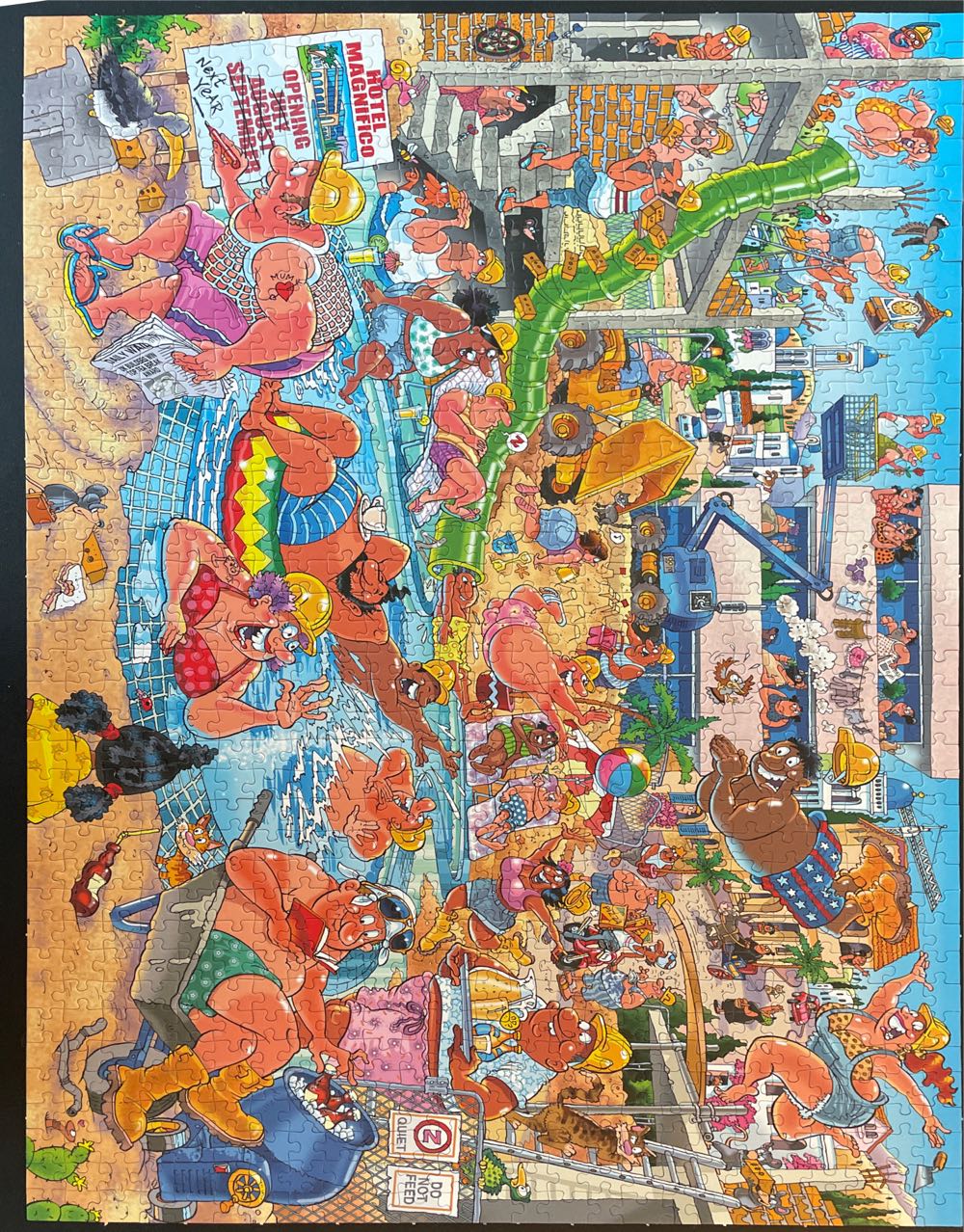 Original #37: Holiday Fiasco! - Jumbo puzzle collectible [Barcode 8710126250044] - Main Image 3