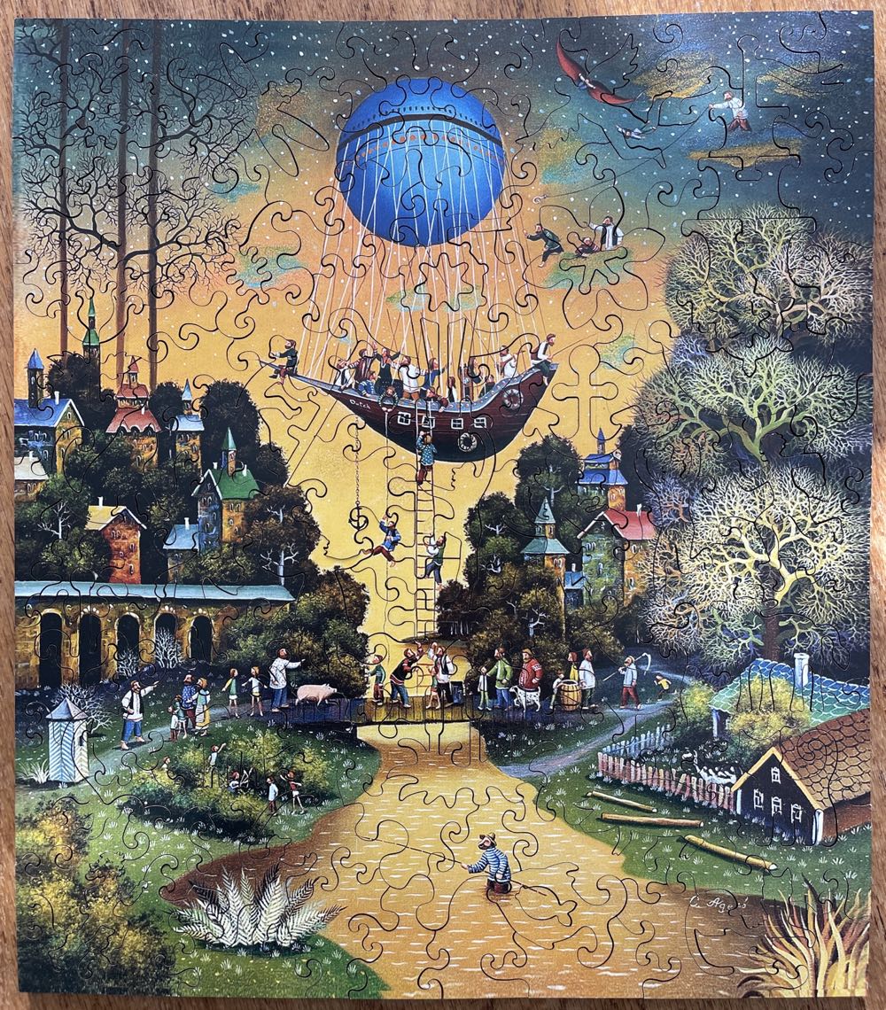 Spectacular Frigate - Davici puzzle collectible [Barcode 4670027201931] - Main Image 2