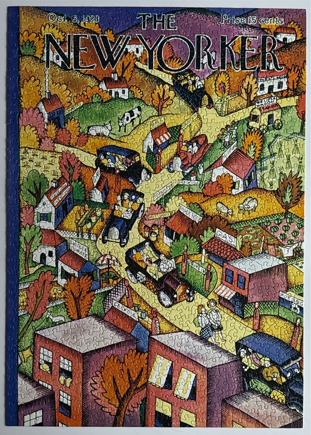 Autumn Excursion - New York Puzzle Company puzzle collectible [Barcode 819844018443] - Main Image 2