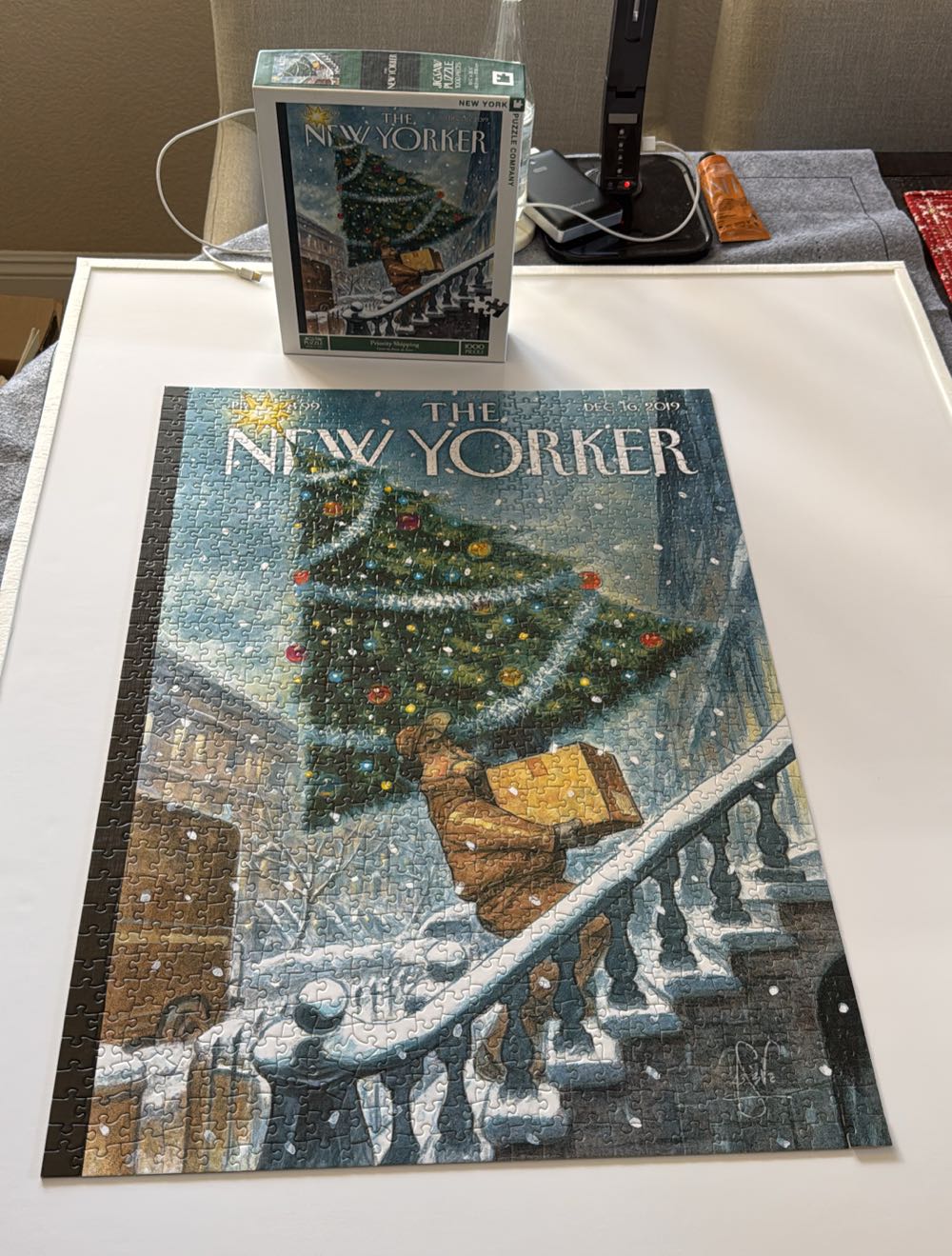 Priority Shipping - New Yorker puzzle collectible [Barcode 819844017705] - Main Image 3