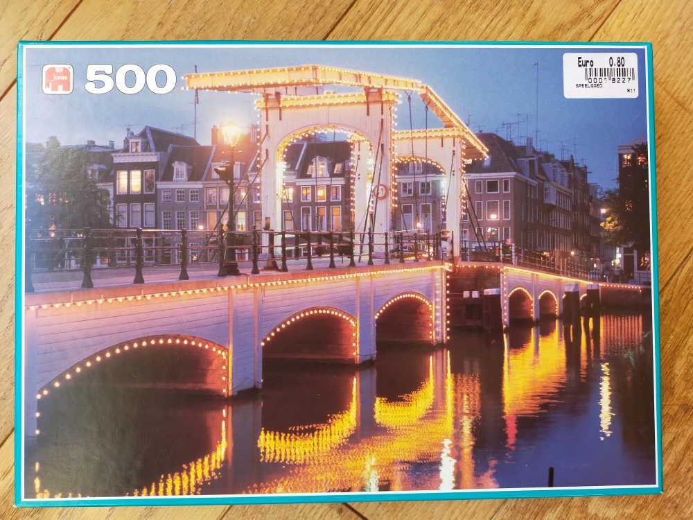 De Magere Brug, Amsterdam. - Jumbo puzzle collectible [Barcode 8710126015681] - Main Image 1