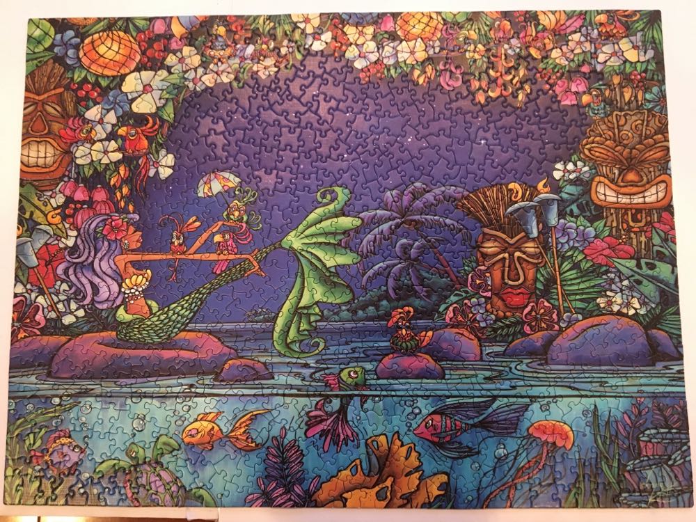 Mermaids In Paradise - StandOut puzzle collectible [Barcode 703856211193] - Main Image 2