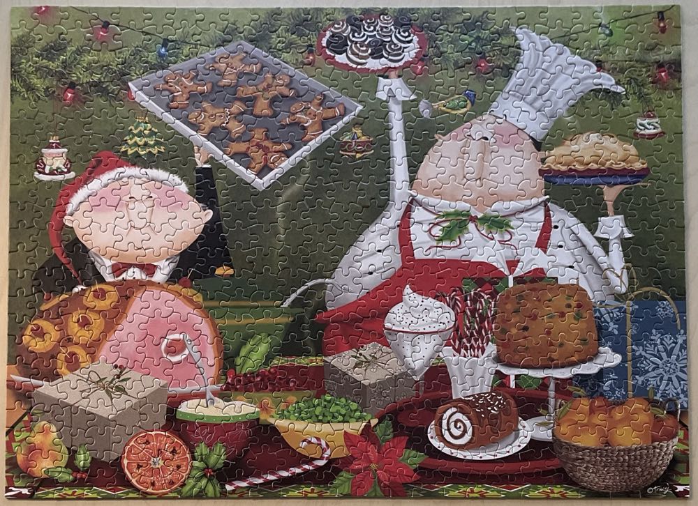 Bon Appetit Tis The Season - Ceaco puzzle collectible [Barcode 021081232296] - Main Image 2