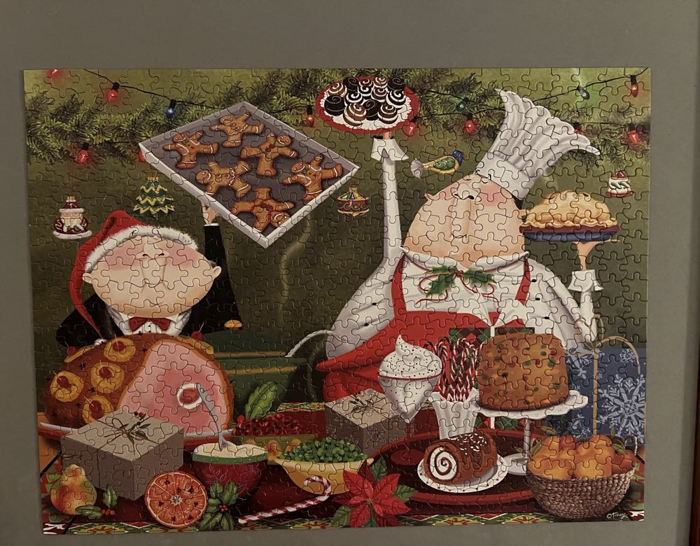 Bon Appetit Tis The Season - Ceaco puzzle collectible [Barcode 021081232296] - Main Image 3