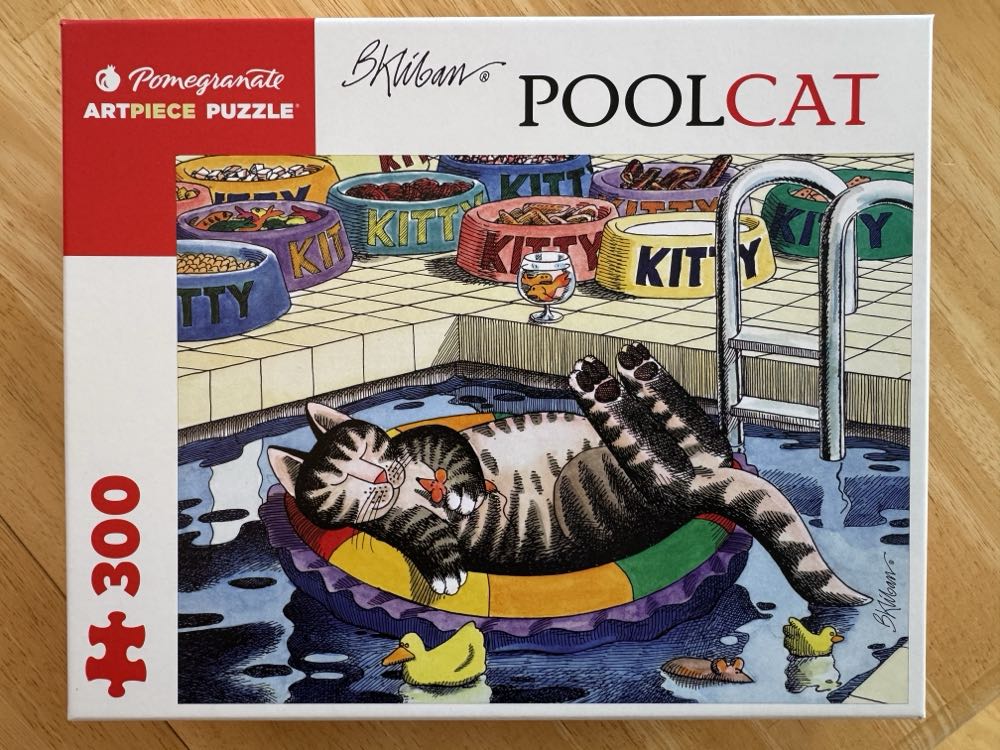 Pool Cat - Pomegranate puzzle collectible [Barcode 9780764955242] - Main Image 4