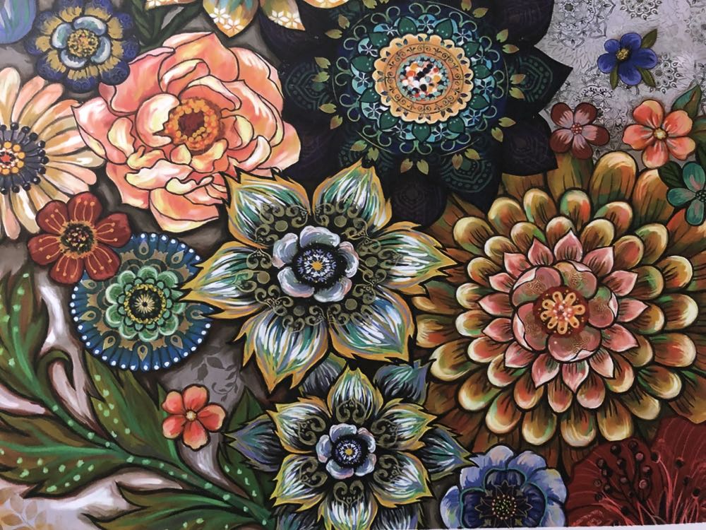 Mandala Flowers  puzzle collectible - Main Image 2