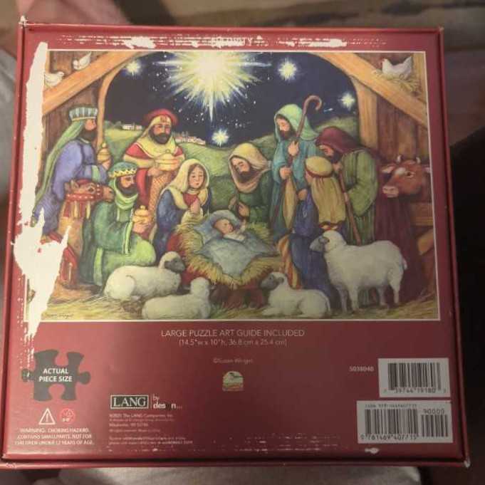 Lang: The Lord Is My Shepherd  - Lang puzzle collectible [Barcode 739744191803] - Main Image 2