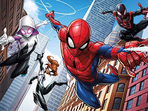 Marvel: Spider-Man Web Spinning - Buffalo Games puzzle collectible [Barcode 079346220045] - Main Image 1