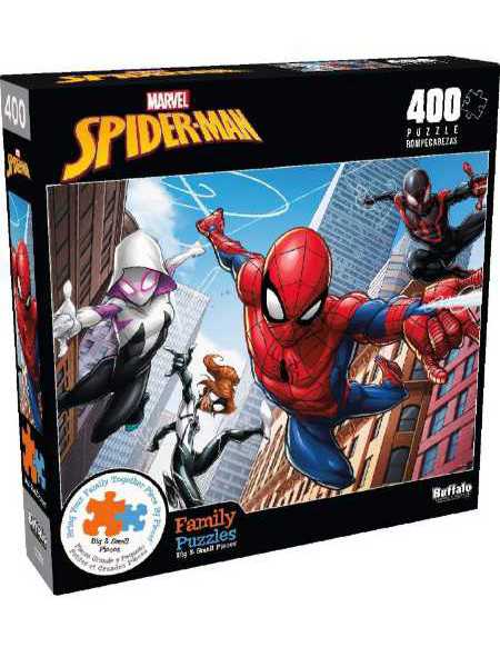 Marvel: Spider-Man Web Spinning - Buffalo Games puzzle collectible [Barcode 079346220045] - Main Image 4