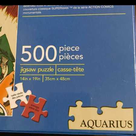 Aquarius: DC Superman - Aquarius puzzle collectible [Barcode 840391108066] - Main Image 4