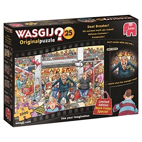 Wasgij Original 25 Deal Breaker! Limited Edition - Wasgij Original puzzle collectible [Barcode 8710126191293] - Main Image 1