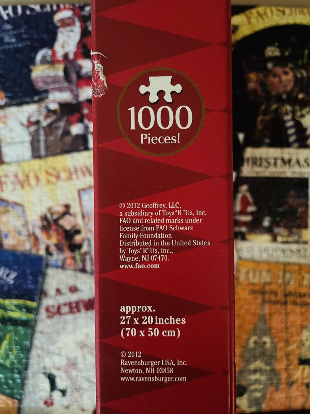 Fao Schwarz 150th Anniversary - Ravensburger puzzle collectible [Barcode 666273191236] - Main Image 4