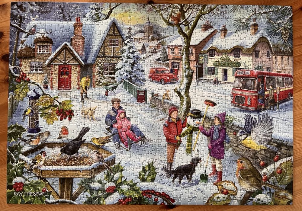 In The Snow (No 3) - HOP 🇬🇧 puzzle collectible [Barcode 5060002002728] - Main Image 2