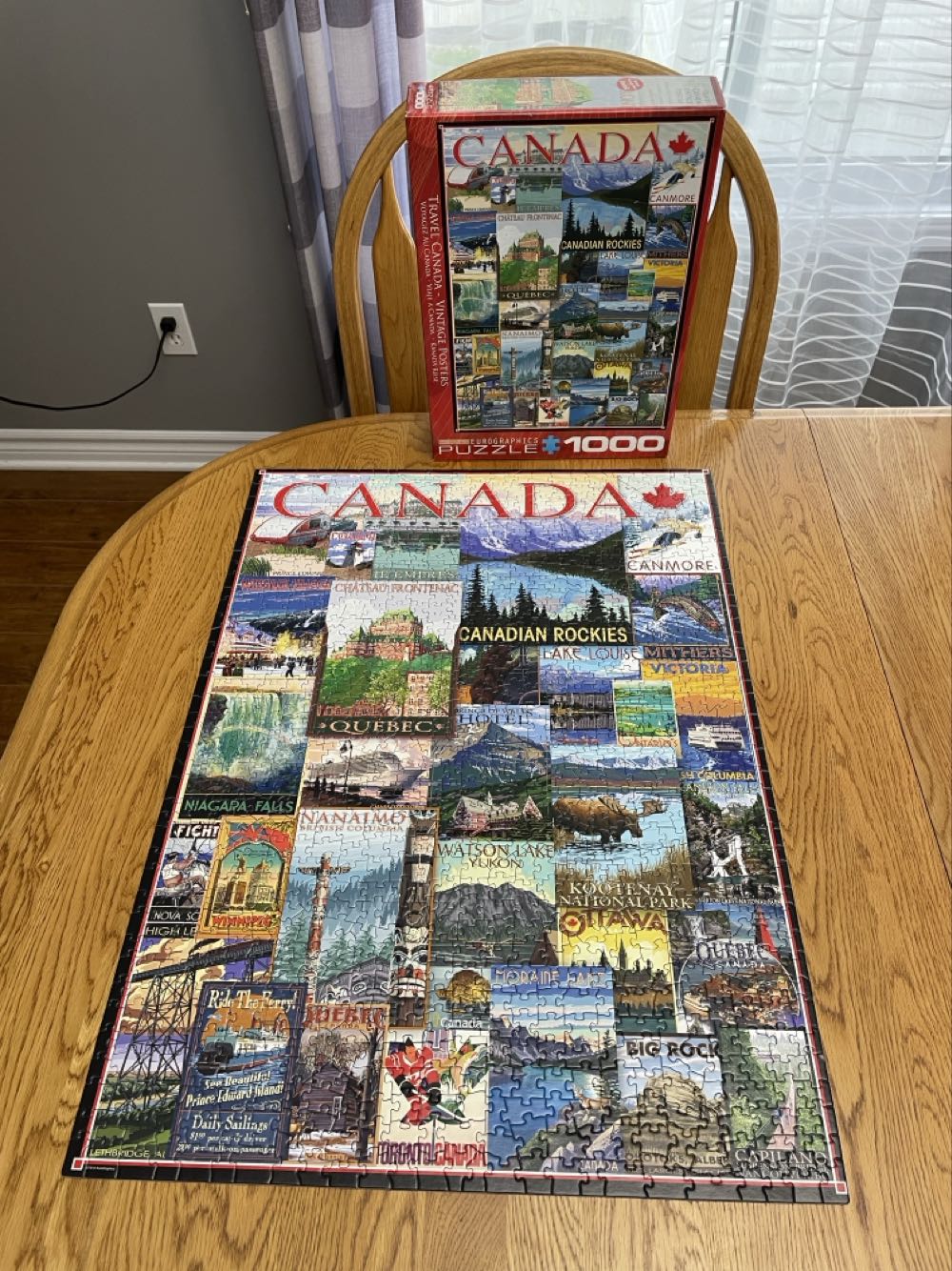 Travel Canada - Vintage Posters - Eurographics puzzle collectible [Barcode 628136607780] - Main Image 4
