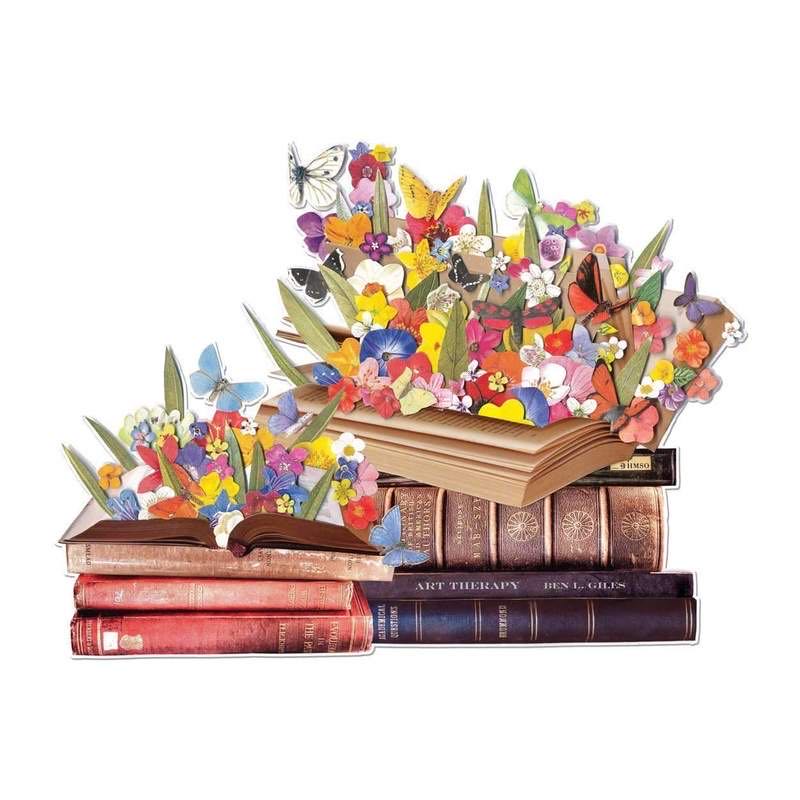 Blooming Books - Galison puzzle collectible [Barcode 9780735357488] - Main Image 2