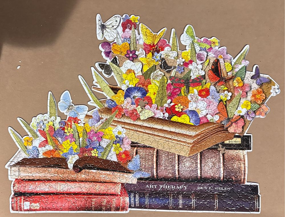 Blooming Books - Galison puzzle collectible [Barcode 9780735357488] - Main Image 3