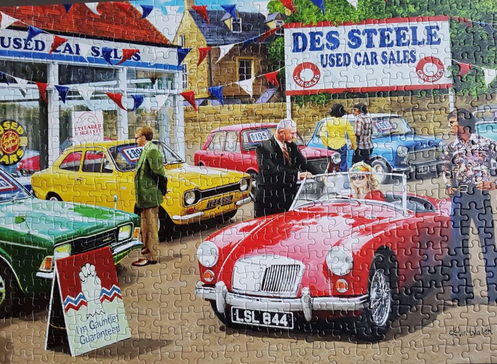 Closing The Deal 🟦 - Falcon de luxe puzzle collectible [Barcode 8710126113448] - Main Image 3