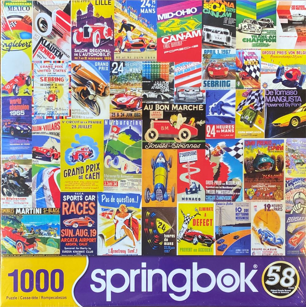 Full Throttle - Springbok puzzle collectible [Barcode 091683110711] - Main Image 2