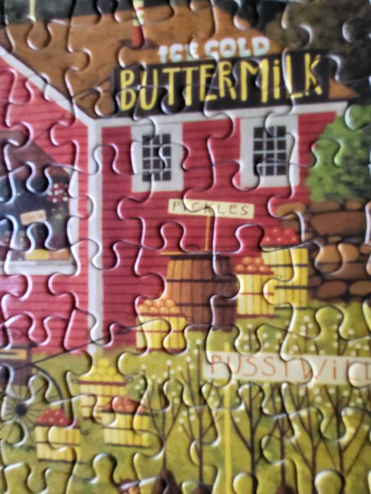 Westcott’s Black Cherry Harbor - Hasbro puzzle collectible [Barcode 032244046797] - Main Image 2