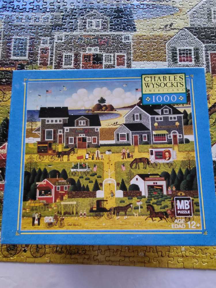 Westcott’s Black Cherry Harbor - Hasbro puzzle collectible [Barcode 032244046797] - Main Image 3