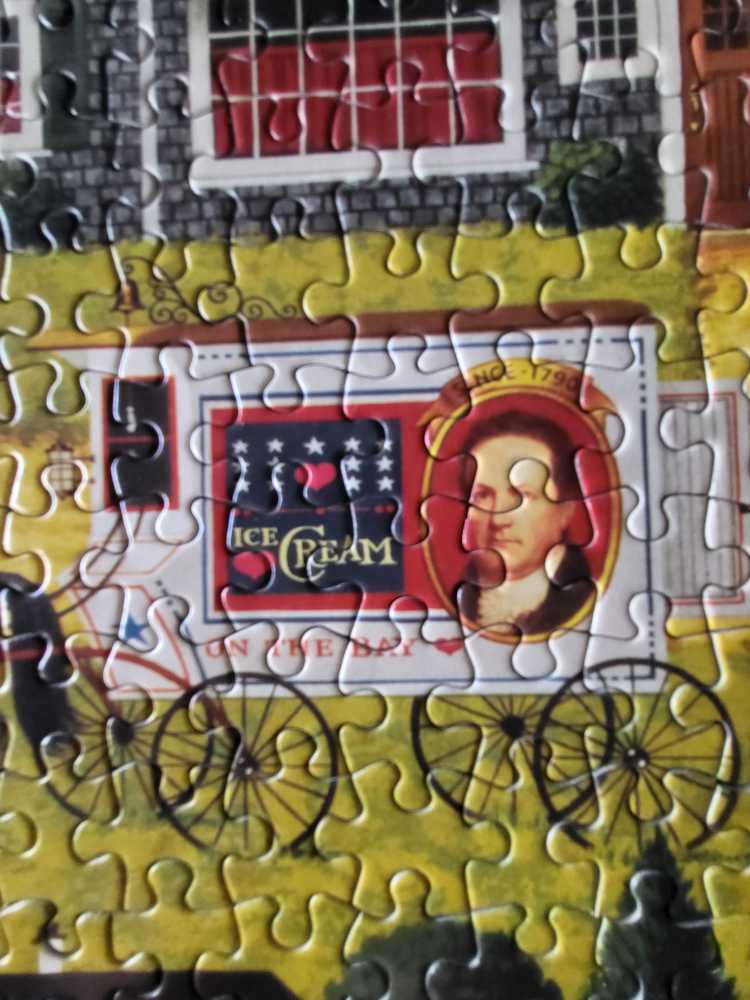 Westcott’s Black Cherry Harbor - Hasbro puzzle collectible [Barcode 032244046797] - Main Image 4